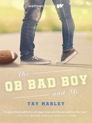 cover image of The QB Bad Boy and Me